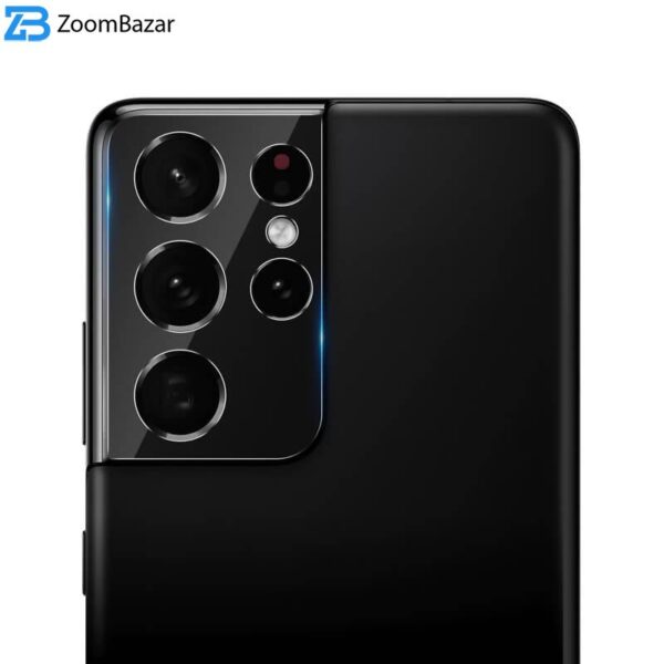 محافظ لنز دوربین نیلکین مدل InvisiFilm مناسب برای گوشی موبایل سامسونگ Galaxy s21 ultra