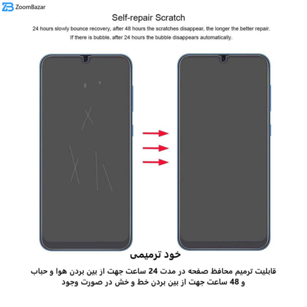 کاور نیلکین مدل Hgm-CM مناسب برای گوشی موبایل سامسونگ Galaxy A72 4G/5G به همراه محافظ صفحه نمایش