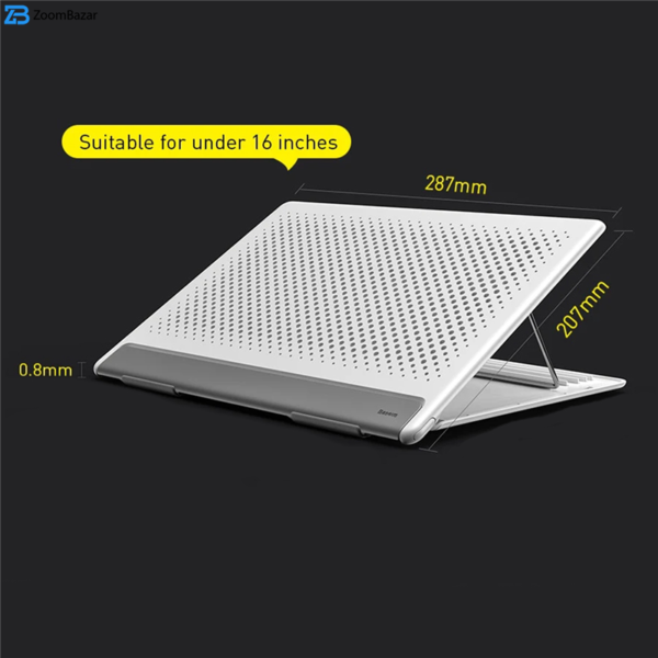 پایه نگهدارنده لپ تاپ باسئوس مدل Mesh Portable SUDD