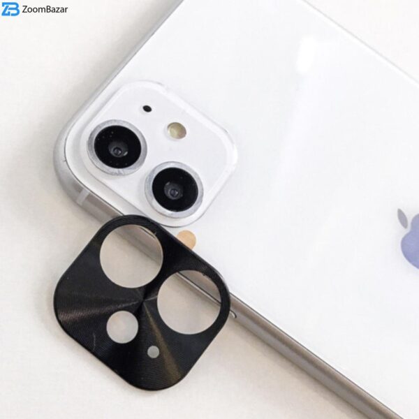 محافظ لنز دوربین بوف مدل 3D مناسب برای گوشی موبایل اپل Iphone 11