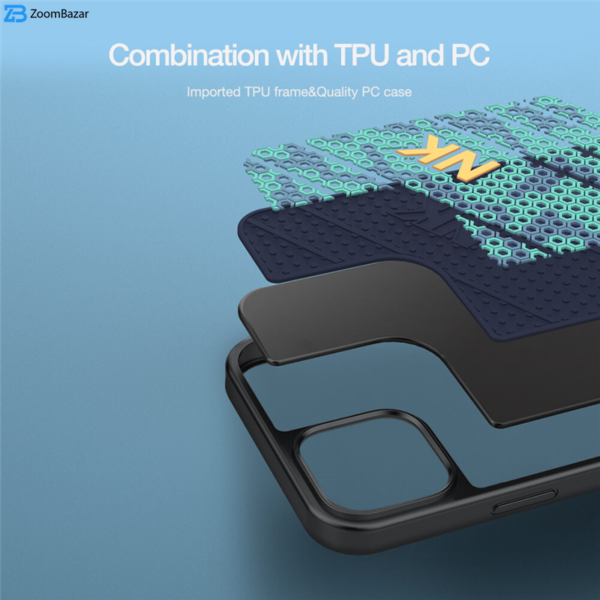 کاور نیلکین مدل Striker مناسب برای گوشی موبایل اپل iPhone 13