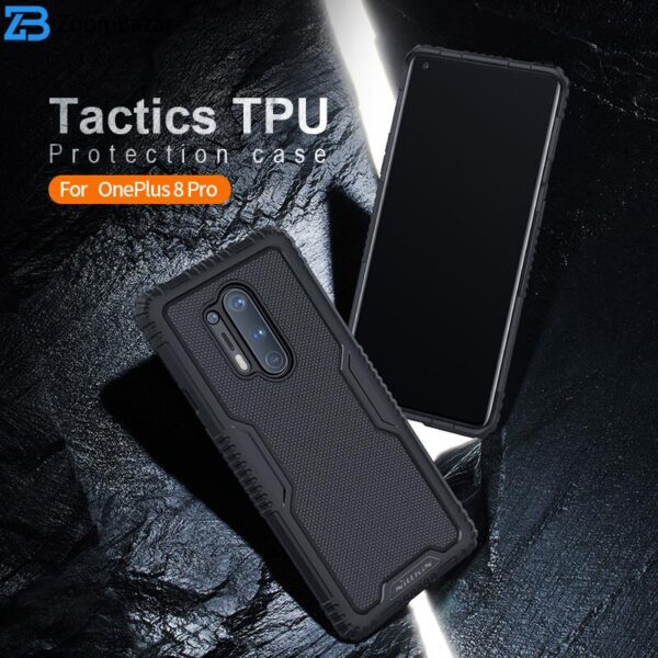 کاور نیلکین مدل Tactics TPU مناسب برای گوشی موبایل وان پلاس 8 pro