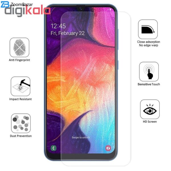 محافظ صفحه نمایش و پشت گوشی بوف مدل Hg01 مناسب برای گوشی موبایل سامسونگ Galaxy A30