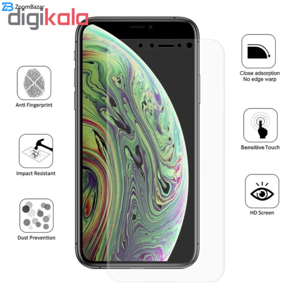 محافظ صفحه نمایش و پشت گوشی بوف مدل Hg01 مناسب برای گوشی موبایل اپل Iphone X