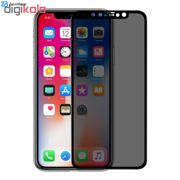 محافظ صفحه نمایش Privacy بوف مدل F33 مناسب برای گوشی موبایل اپل Iphone X