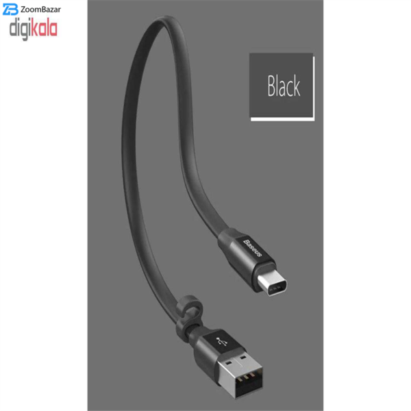 کابل تبدیل USB به USB-C باسئوس مدل Nimble طول 0.23 متر