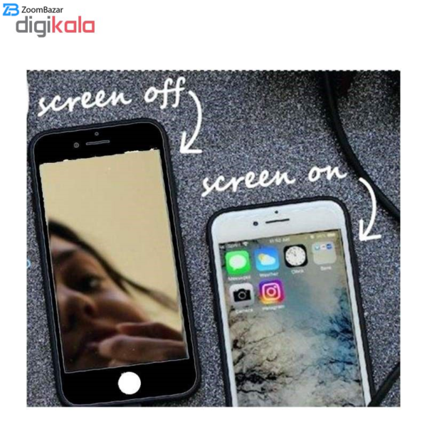 محافظ صفحه نمایش بوف 5D مدل Mirror03 مناسب برای گوشی موبایل اپل Iphone 8