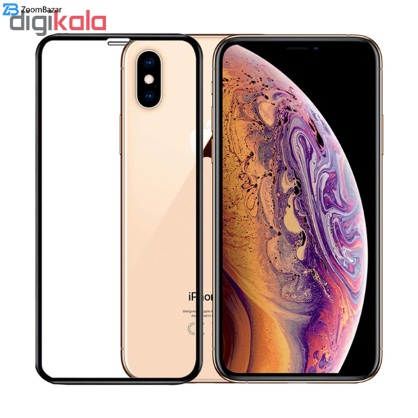 محافظ صفحه نمایش 5D بوف مدل FT03 مناسب برای گوشی موبایل اپل IPhone Xs max