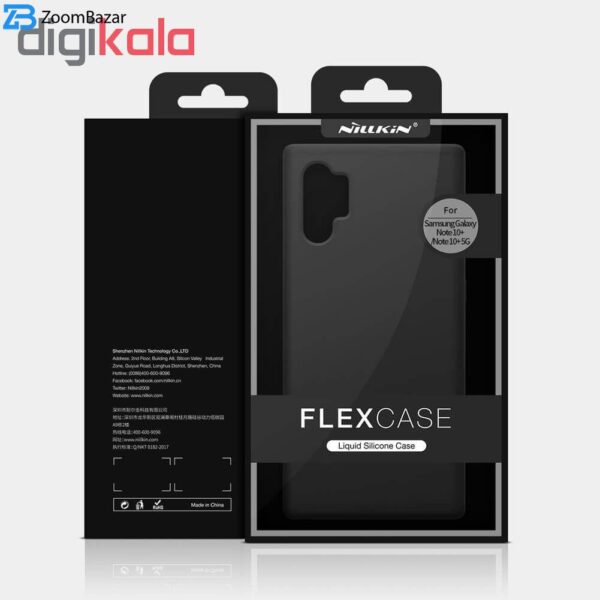 کاور نیلکین مدل Flex مناسب برای گوشی موبایل سامسونگ Galaxy Note 10 Plus