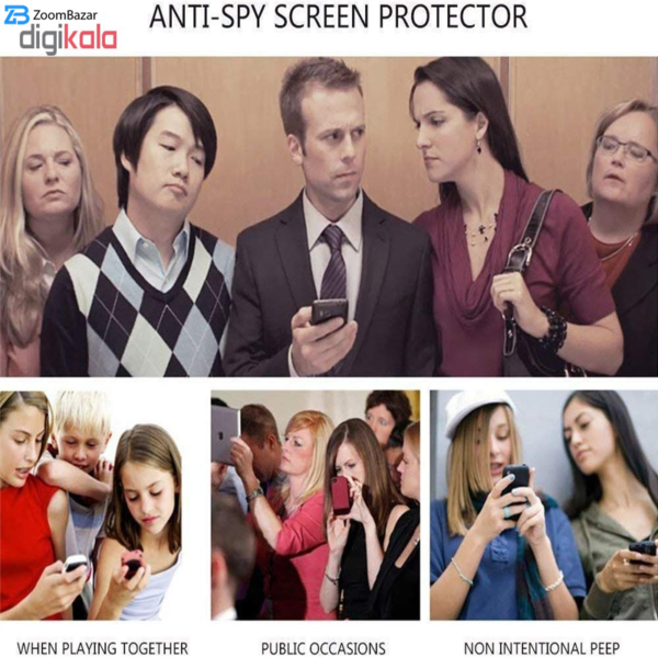محافظ صفحه نمایش حریم شخصی بوف مدل Sp03 مناسب برای گوشی موبایل سامسونگ Galaxy A50