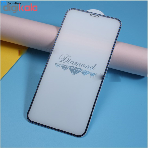 محافظ صفحه نمایش 5D بوف مدل Diamond مناسب برای گوشی موبایل اپل IPhone 11