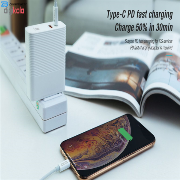 کابل تبدیل USB-C به لایتینینگ نیلکین مدل C94 طول 1 متر