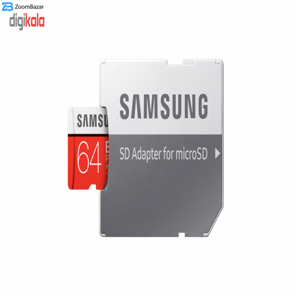 کارت حافظه microSDXC مدل Evo Plus کلاس 10 استاندارد UHS-I U1 سرعت 80MBps همراه با آداپتور SD ظرفیت 64 گیگابایت غیر اصل