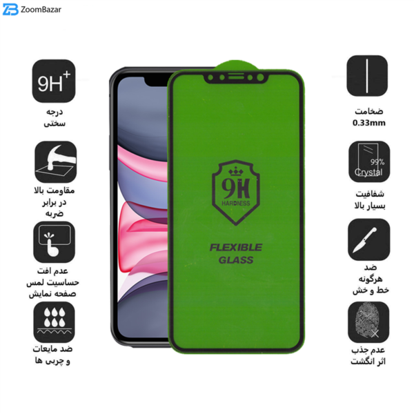 محافظ صفحه نمایش بوف مدل Nfx مناسب برای گوشی موبایل اپل Iphone 11