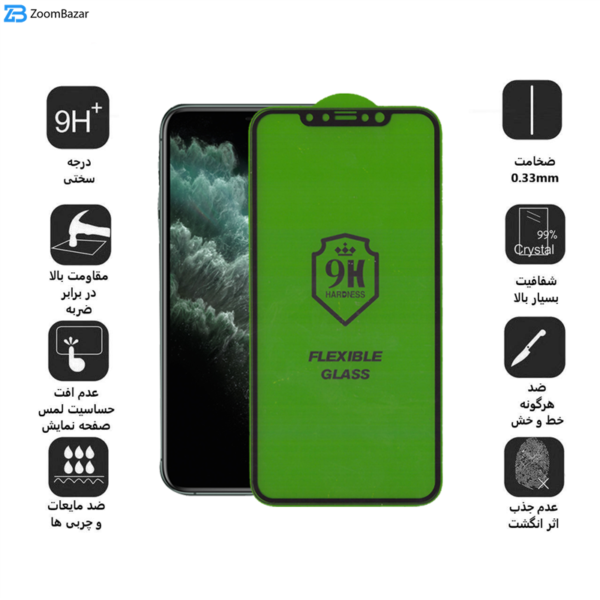 محافظ صفحه نمایش بوف مدل Nfx مناسب برای گوشی موبایل اپل Iphone XS