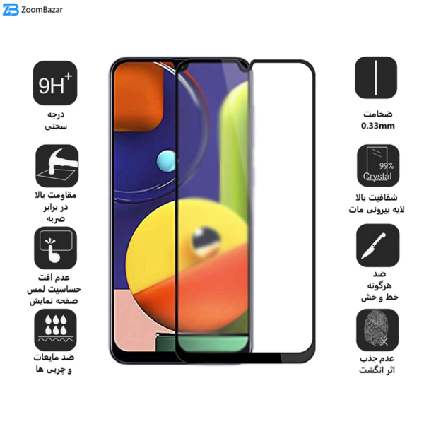 محافظ صفحه نمایش مات بوف مدل Fm33 مناسب برای گوشی موبایل سامسونگ Galaxy A50s