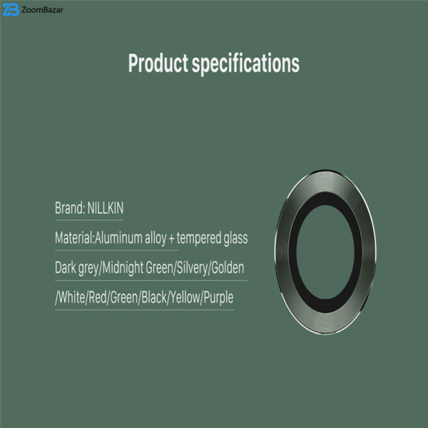 محافظ لنز دوربین نیلکین مدل CLRFILM مناسب برای گوشی موبایل اپل Iphone 11 Pro Max بسته 2 عددی