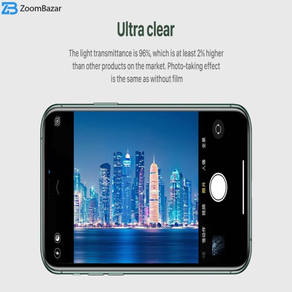 محافظ لنز دوربین نیلکین مدل CLRFILM مناسب برای گوشی موبایل اپل Iphone 11 بسته 2 عددی