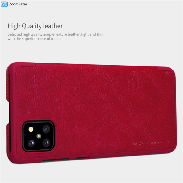 کیف کلاسوری نیلکین مدل QIN مناسب برای گوشی موبایل سامسونگ Galaxy Note 10 Lite