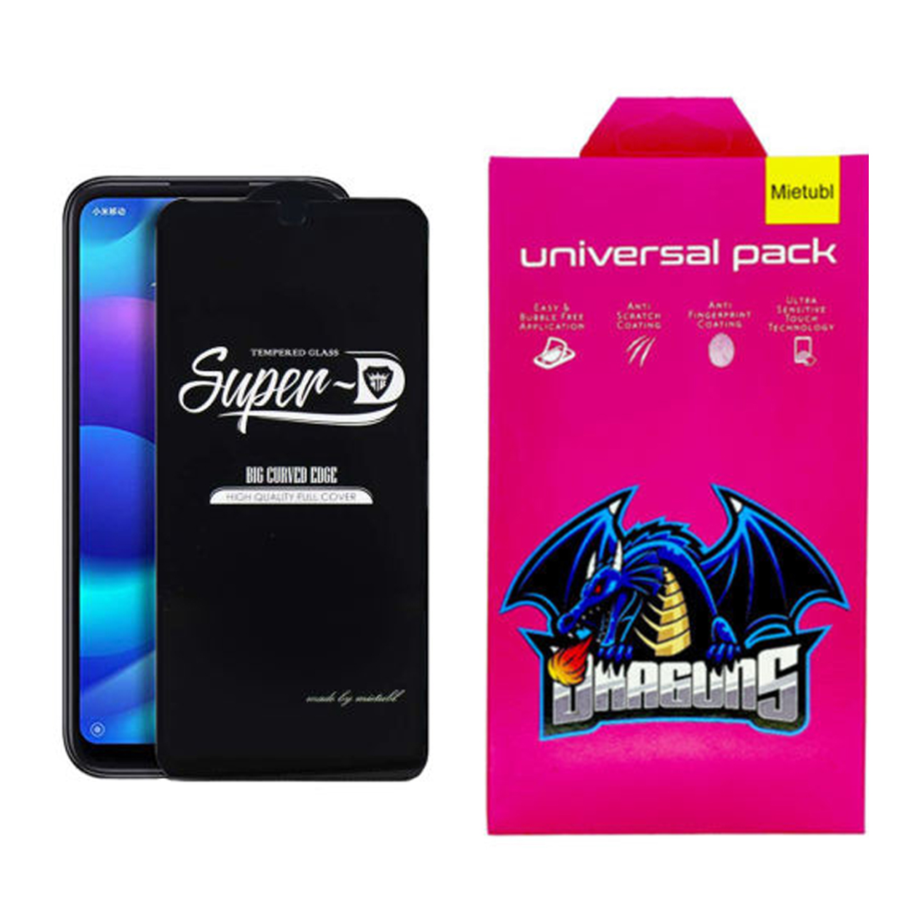 محافظ صفحه نمایش میتوبل مدل IBI-Spd مناسب برای گوشی موبایل شیائومی Redmi Note 8 pro