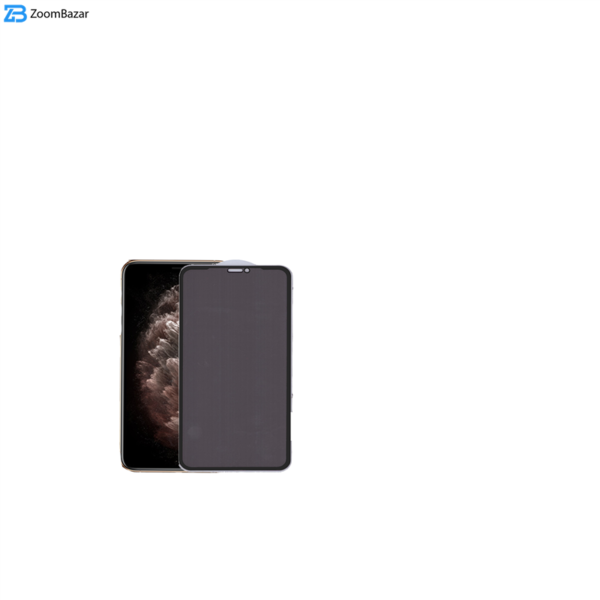 محافظ صفحه نمایش سرامیکی حریم شخصی بوف مدل CFPr9مناسب برای گوشی موبایل اپل iphone 11 promax