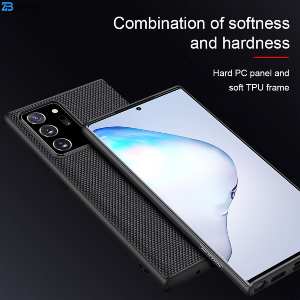کاور نیلکین مدل Textured مناسب برای گوشی موبایل سامسونگ Galaxy Note 20 Ultra