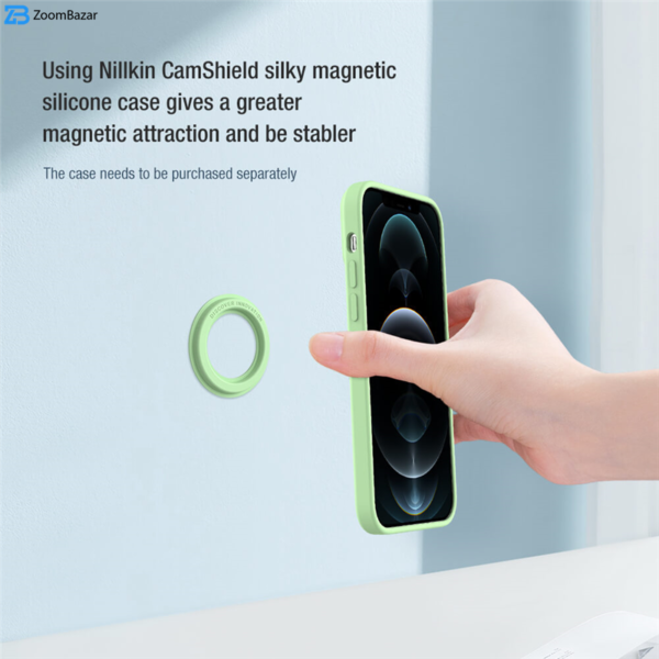 حلقه نگهدارنده گوشی موبایل نیلکین مدل SnapHold Magnetic بسته دو عددی