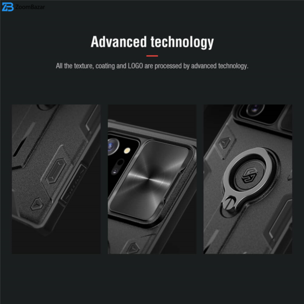کاور نیلکین مدل CamShield Armor مناسب برای گوشی موبایل سامسونگ Galaxy Note 20 Ultra