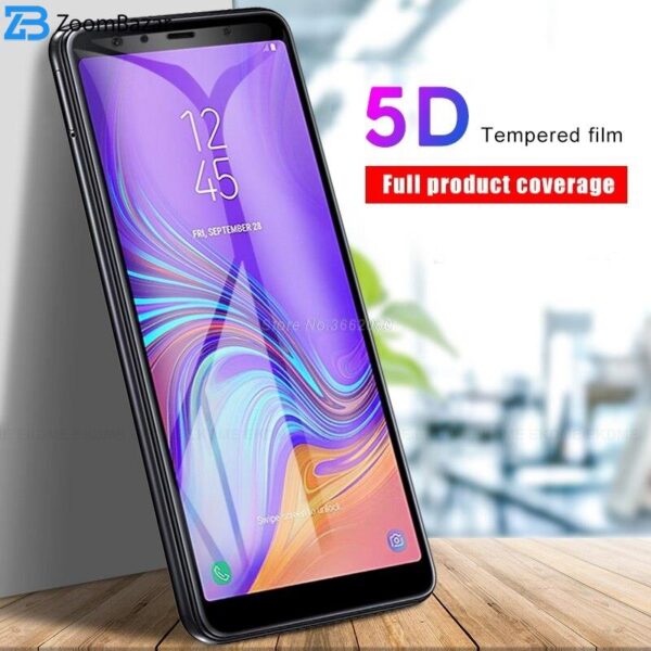محافظ صفحه نمایش 5D بوف مدل F33 مناسب برای گوشی موبایل سامسونگ Galaxy A7 2018