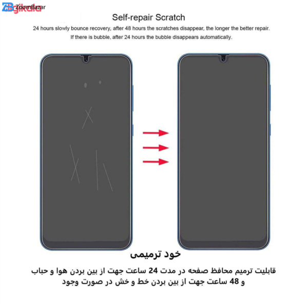 محافظ صفحه نمایش مات بوف مدل HgM15 مناسب برای گوشی موبایل سامسونگ Galaxy S20 FE
