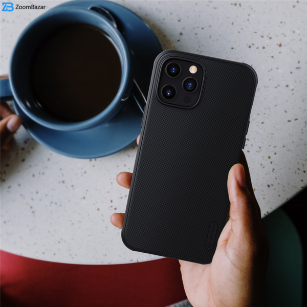 کاور نیلکین مدل Frosted Shield Pro مناسب برای گوشی موبایل اپل Iphone 12 Pro