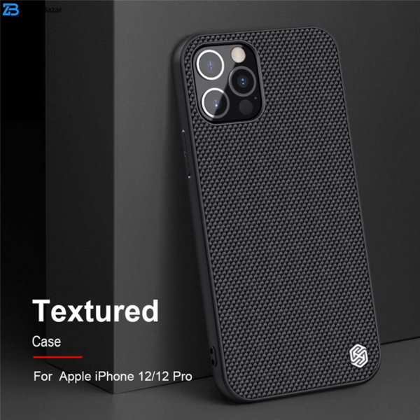 کاور نیلکین مدل Textured مناسب برای گوشی موبایل اپل Iphone 12 pro max