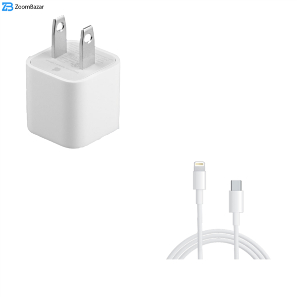 شارژر دیواری بوف مدل PowerPlus-4x به همراه کابل تبدیل USB-C