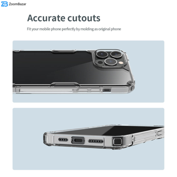 کاور نیلکین مدل Nature TPU Pro مناسب برای گوشی موبایل اپل iphone 13 Pro