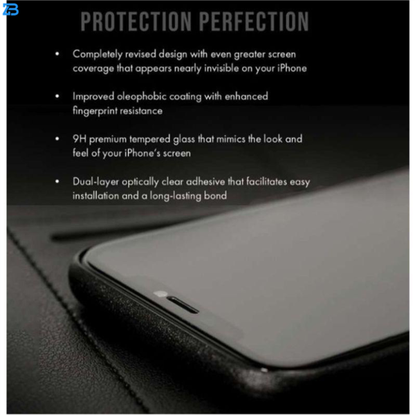 محافظ صفحه نمایش 5D  بوف مدل FP33 مناسب برای گوشی موبایل اپل Iphone 12