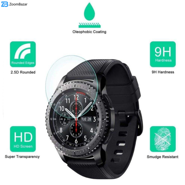 محافظ صفحه نمایش بوف مدل Hg01 مناسب برای ساعت هوشمند سامسونگ Gear S3 41mm