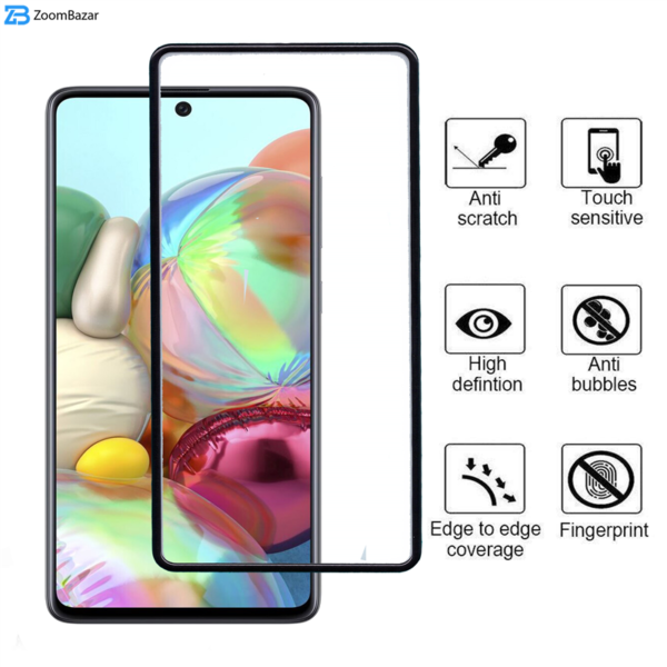 محافظ صفحه نمایش بوف مدل Airbag مناسب برای گوشی موبایل سامسونگ Galaxy A71 / M51/ F62/ M62/S10 Lite /Note 10 Lite