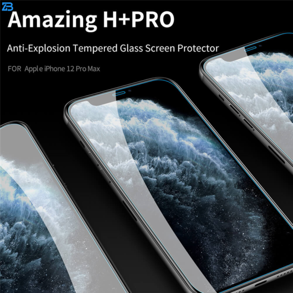 محافظ صفحه نمایش نیلکین مدل Amazing H Plus Pro مناسب برای گوشی موبایل اپل IPhone 12 Pro Max