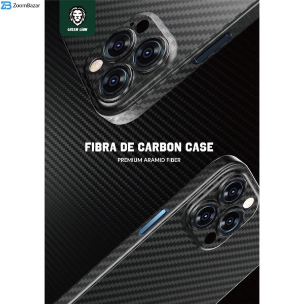 کاور گرین مدل Fibra مناسب برای گوشی موبایل اپل Iphone 13
