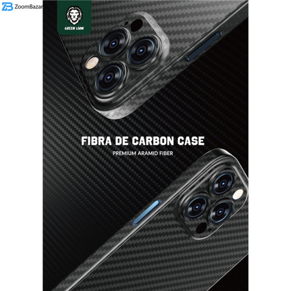 کاور گرین مدل CARBON مناسب برای گوشی موبایل اپل iphone 13 pro