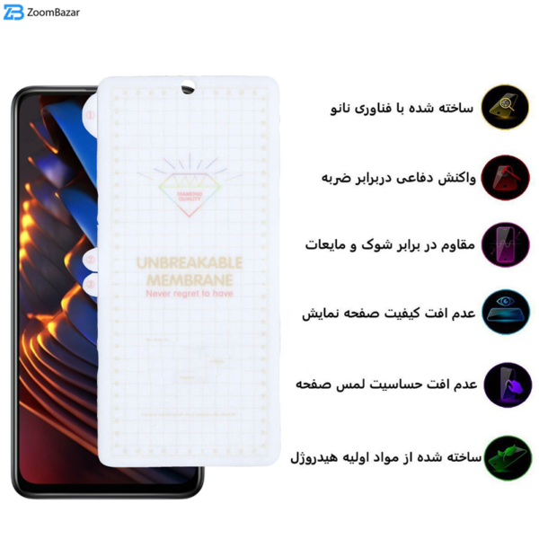 محافظ صفحه نمایش بوف مدل Hg15 مناسب برای گوشی موبایل شیائومی Poco X3 Gt/X3/X3 Pro/X3 Nfc