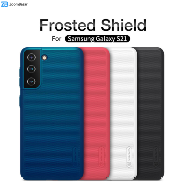 کاور نیلکین مدل Frosted Shield مناسب برای گوشی موبایل سامسونگ Galaxy S21