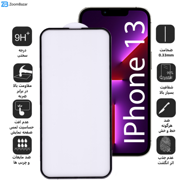 محافظ صفحه نمایش بوف مدل AirBag مناسب برای گوشی موبایل اپل Iphone 13