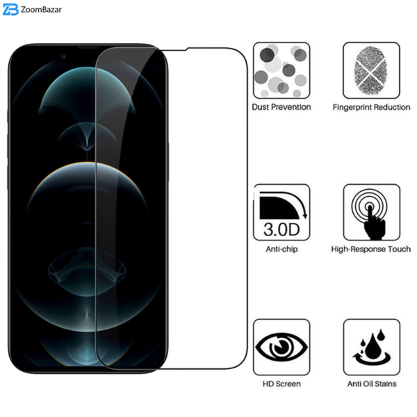 محافظ صفحه نمایش بوف مدل Static مناسب برای گوشی موبایل اپل iPhone 13 Mini