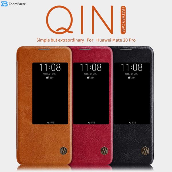 کیف کلاسوری نیلکین مدل QIN مناسب برای گوشی موبایل هوآوی Mate 20 Pro
