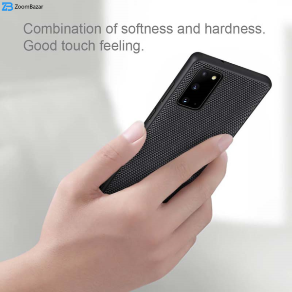 کاور نیلکین مدل Textured مناسب برای گوشی موبایل سامسونگ Galaxy Note 20