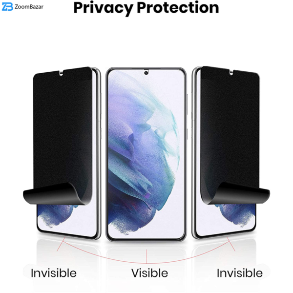محافظ صفحه نمایش حریم شخصی بوف مدل Sp03 مناسب برای گوشی موبایل سامسونگ Galaxy S21 Plus