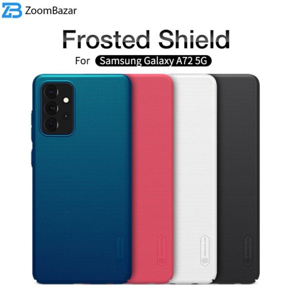 کاور نیلکین مدل Frosted Shield مناسب برای گوشی موبایل سامسونگ Galaxy A72 4G/5G
