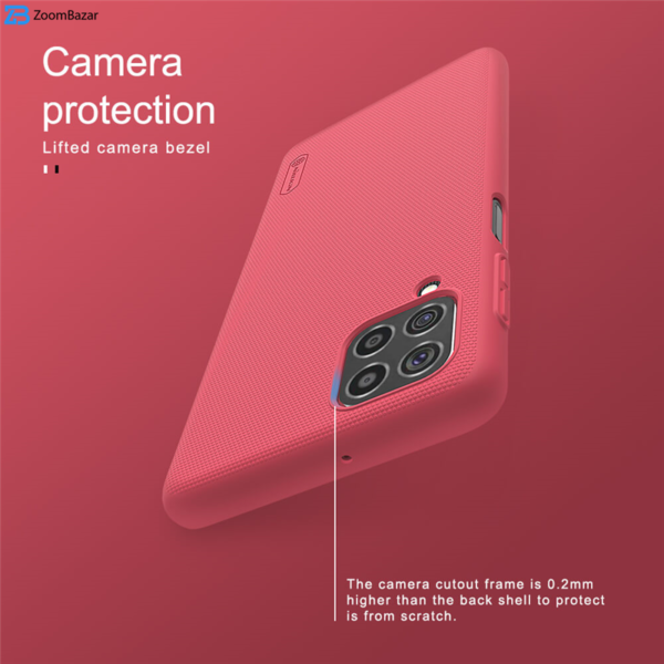 کاور نیلکین مدل Frosted Shield مناسب برای گوشی موبایل سامسونگ Galaxy F62 / M62