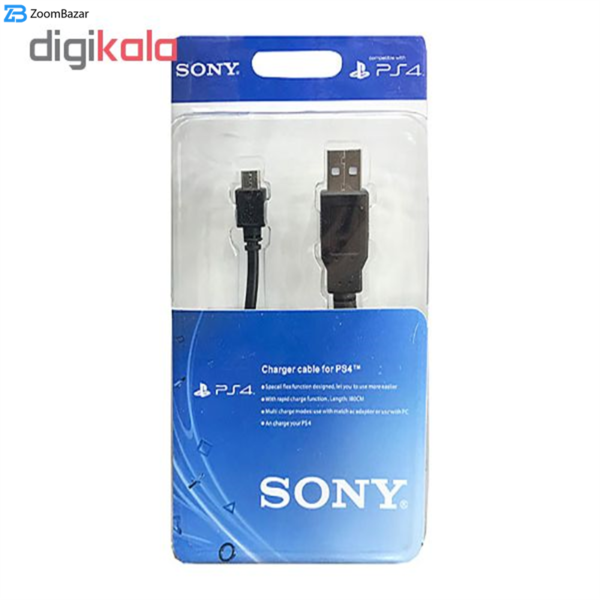 کابل USB مدل 6237865 مناسب برای دسته PS4 غیر اصل